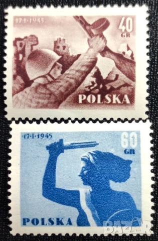 Полша, 1955 г. - лот от марки на тема личности, музика, архитектура, спорт и др.