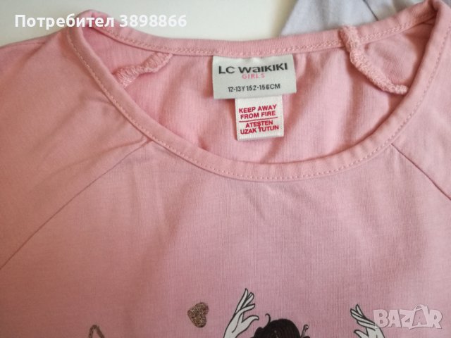 Лот от две блузи LC WAIKIKI за момиче 12-14 години, снимка 4 - Детски Блузи и туники - 43270398