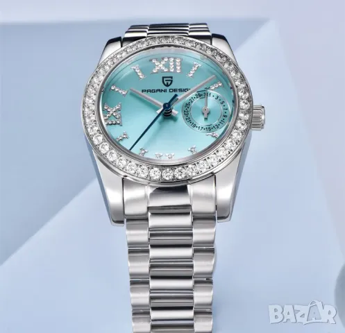 Pagani Design 32мм. дамски часовник с камъни , снимка 2 - Дамски - 47465031