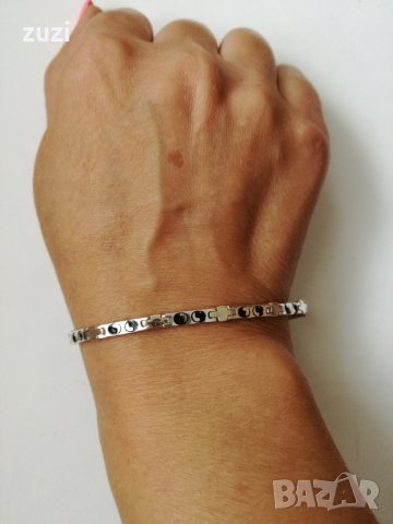 Сребърна гривна сребро проба 925 