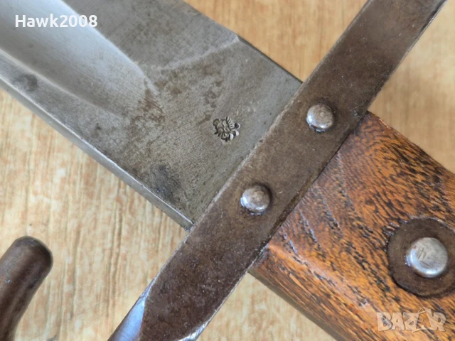 Щик Манлихер М 95 кания лопус нож ятаган сабя кама кинжал , снимка 5 - Антикварни и старинни предмети - 50911043