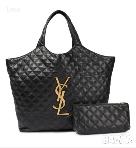  Уникална дамска луксозна чанта YSL ICARE MAXI SHOPPING BAG , снимка 6 - Чанти - 39014733