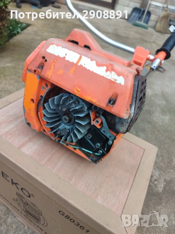 Тример храсторез husgvarna 140 r , снимка 4 - Градинска техника - 53583446