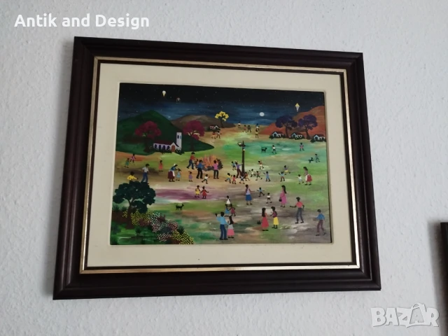 Alma ibachace масло , снимка 4 - Антикварни и старинни предмети - 50527805