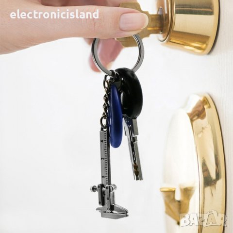 Нов моден ключодържател автомобилен мини ключ шублер 0-40 мм за измерване, снимка 9 - Други - 39959038