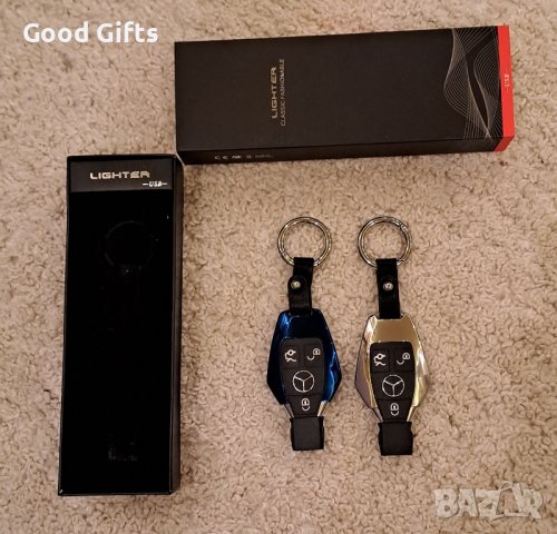 Запалка Мерцедес USB, Форма на ключ, снимка 2 - Коледни подаръци - 43401782
