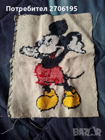 Гоблен на Мики Маус , снимка 6 - Гоблени - 52593279
