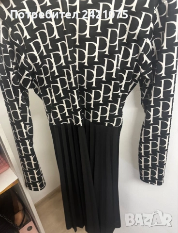 Елегантна Плисирана рокля , снимка 2 - Рокли - 53057114