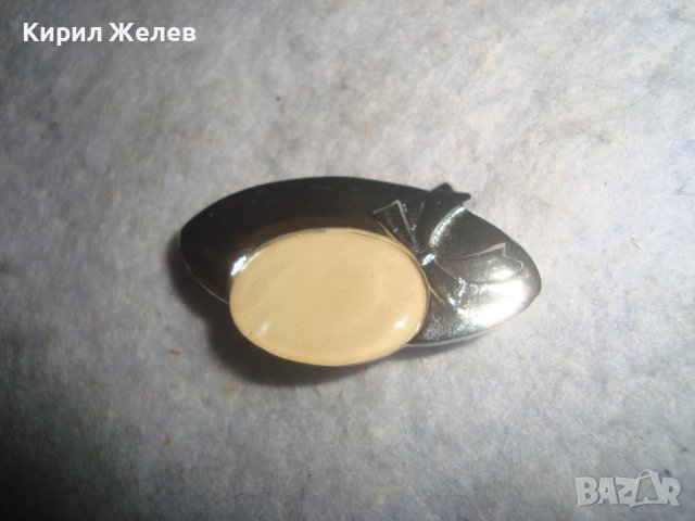 ВИНТИДЖ АРТ СРЕБРИСТА СТИЛНА БРОШКА 18956, снимка 8 - Други - 37692003