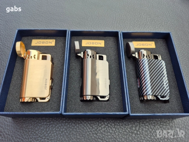 Запалка за пури JOBON в подаръчна кутия,три цвята L-0304, снимка 5 - Запалки - 53115104
