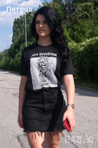 Тениска за феновете на Джой Дивижън, М, снимка 3 - Тениски - 51053408