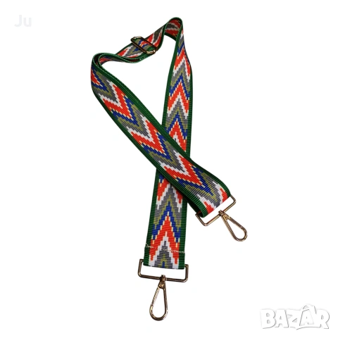 Цветна дръжка за чанта, текстилна , снимка 2 - Чанти - 33263278