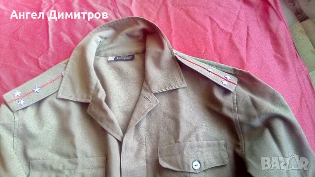 Лятна соц риза младши лейтенант нова, снимка 8 - Антикварни и старинни предмети - 36785591