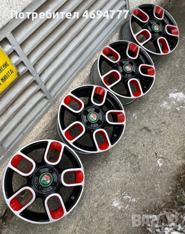 15 цола Фиат 500, снимка 2 - Гуми и джанти - 53486061