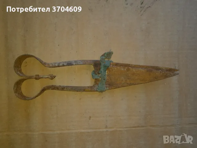 Стари ножици, снимка 2 - Антикварни и старинни предмети - 48379623