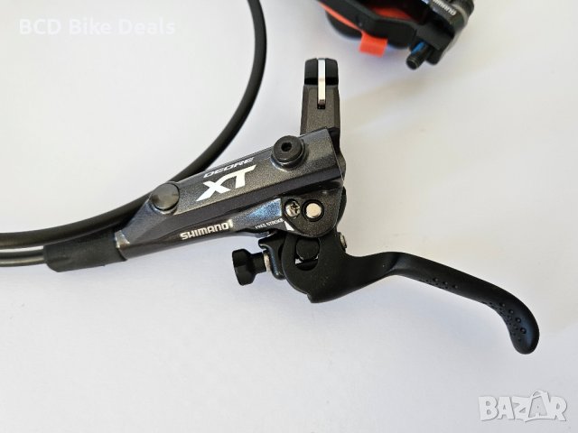4-бутална предна спирачка Shimano Deore XT BR-M8020, 850mm, снимка 2 - Части за велосипеди - 43491961