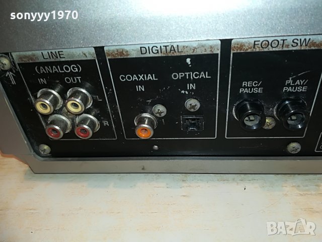 sony mds-dre1 minidisc recorder/player-made in japan 120v, снимка 14 - Ресийвъри, усилватели, смесителни пултове - 28293272