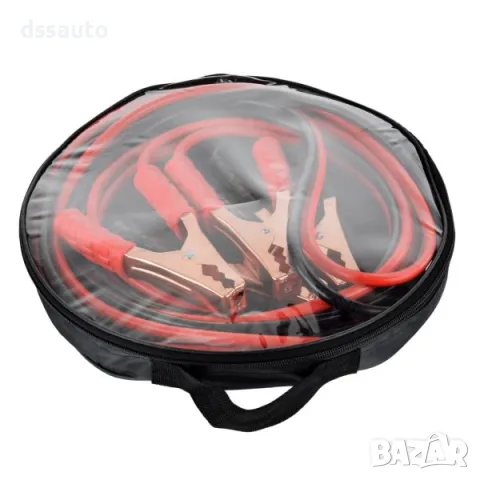 Кабели за подаване на ток 4м 600А 6мм² стартови кабели за кола, джип, бус