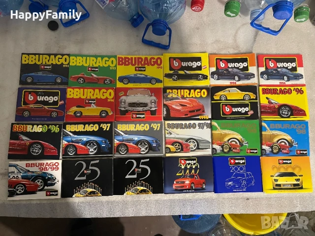 НОВИ стари Bburago Burago Бураго каталози