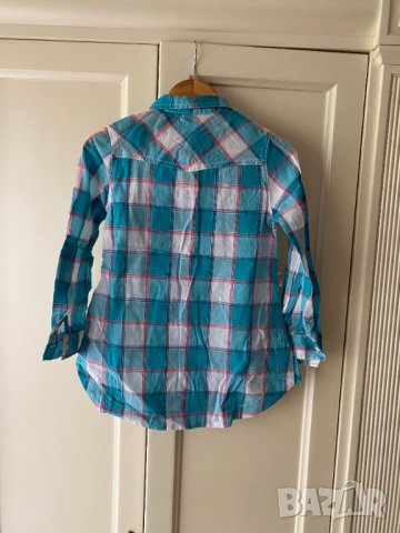 Детска лятна риза за момиче за 5/6 години 118см, снимка 2 - Детски ризи - 32895782