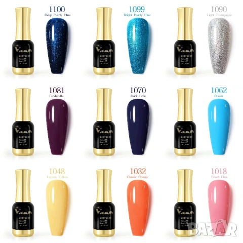  12мл VENALISA UV & LED гел лак  , снимка 5 - Продукти за маникюр - 28603747
