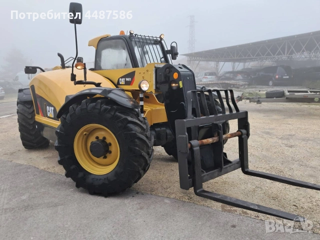 Телескопичен товарач Caterpillar TH407C, снимка 17 - Индустриална техника - 53246711