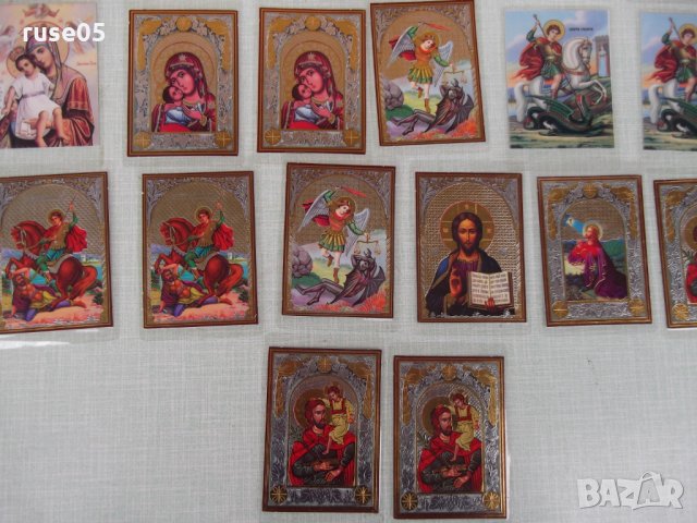 Лот от 20 бр. църковни календарчета ламинирани, снимка 4 - Други ценни предмети - 28416866
