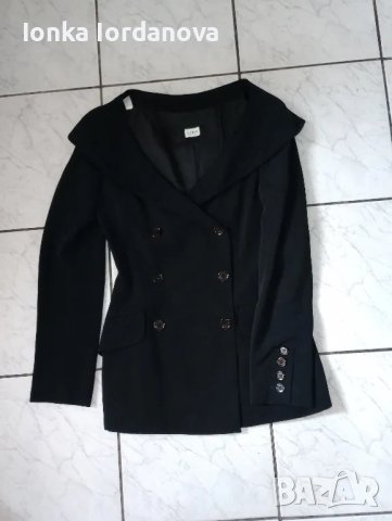 Елегантно италианско сако-палто, размер М, снимка 1