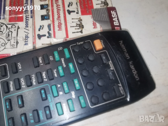 HARMAN/KARDON AUDIO REMOTE-ВНОС SWISS 1712251957, снимка 2 - Ресийвъри, усилватели, смесителни пултове - 52828679