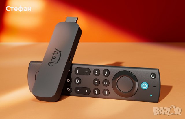НОВ Amazon Fire TV stick 4K MAX - 16 Gb, снимка 5 - Плейъри, домашно кино, прожектори - 43238238