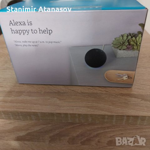 Echo dot 4 blutoot Alexa, снимка 2 - Тонколони - 39087714