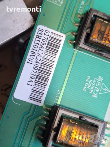 Backlight Inverter LJ97-02709A SSB550_16V01 SSB55016V01 INV55B16A for Samsung LN55C650L1R for 55 inc, снимка 3 - Части и Платки - 49891419