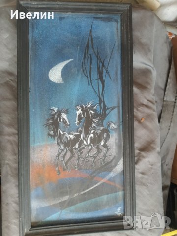 картина-коне, снимка 2 - Картини - 32536306