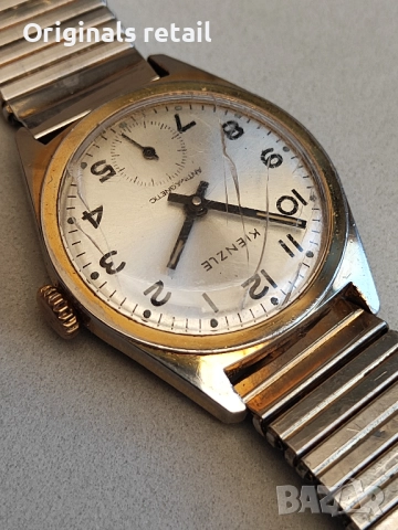 Ретро часовник Kienzle – работещ, Made in Germany, антимагнитен, снимка 13 - Мъжки - 51612702