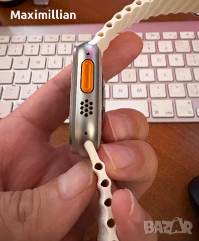 Apple Watch Ultra 2 Titanium, снимка 8 - Смарт часовници - 52235770