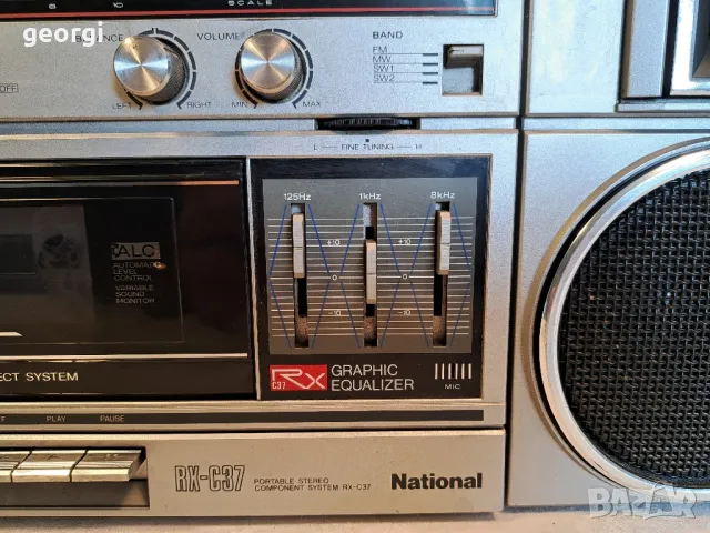 японски радиокасетон National RX C37F, снимка 4 - Радиокасетофони, транзистори - 49287151