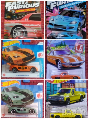 Hot Wheels / Matchbox Mazda , снимка 2 - Колекции - 41758329