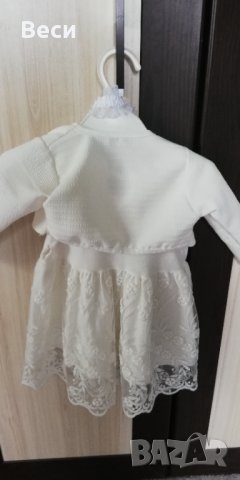 Рокля  размер 98  бяла , снимка 2 - Детски рокли и поли - 32419635
