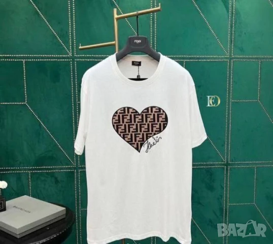 дамски тениски chanel fendi celine, снимка 2 - Тениски - 51302692