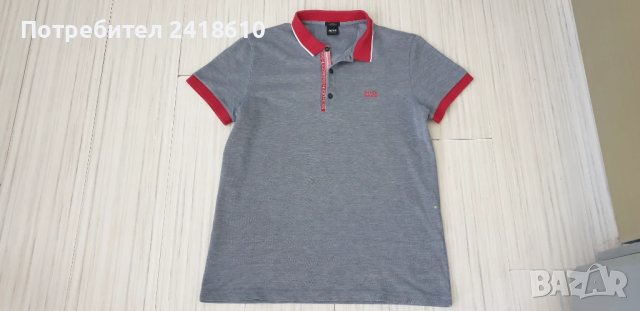 Hugo Boss Pique Pima Cotton Slim Fit Mens Size L - XL ОРИГИНАЛНА Тениска, снимка 12 - Тениски - 50822492