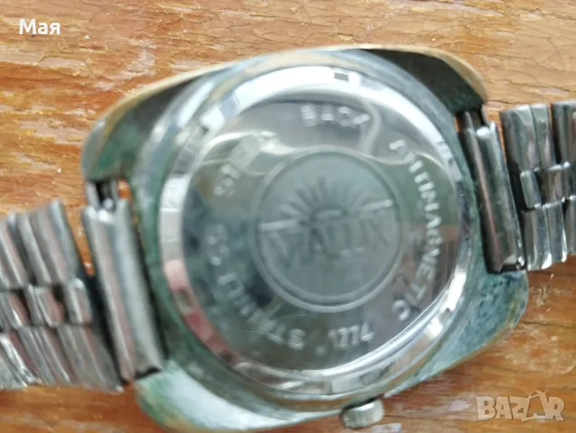 Винтидж часовници - стар рядък механичен швейцарски часовник VIALUX SUPER и  SEIKO AUTOMATIC , снимка 11 - Антикварни и старинни предмети - 50304427