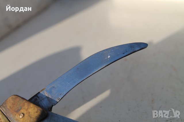 Стар ловен нож, снимка 12 - Антикварни и старинни предмети - 43837148