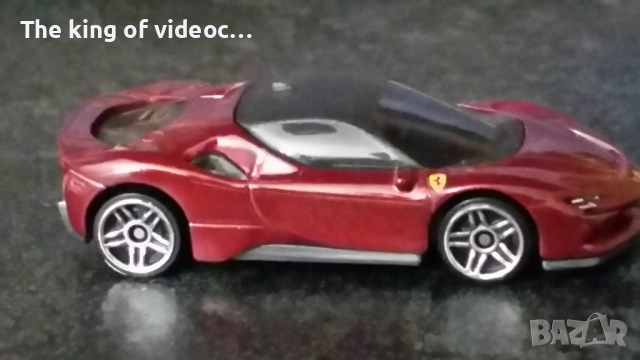 Метална количка Ferrari SF90 Stradale , снимка 2 - Коли, камиони, мотори, писти - 53224352