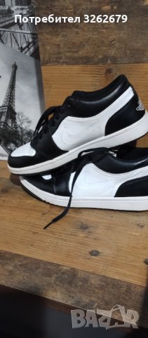 Nike air Jordan 1 retro low 100% оригинални 43, снимка 17 - Маратонки - 40785562