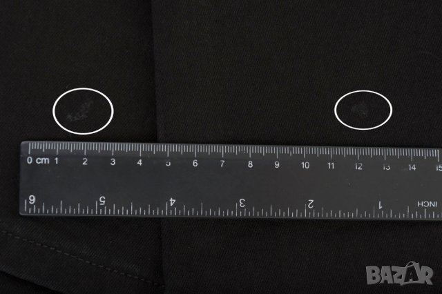 Черни мъжки памучни дънки марка Giorgio di Mare - W38, снимка 8 - Дънки - 28150759