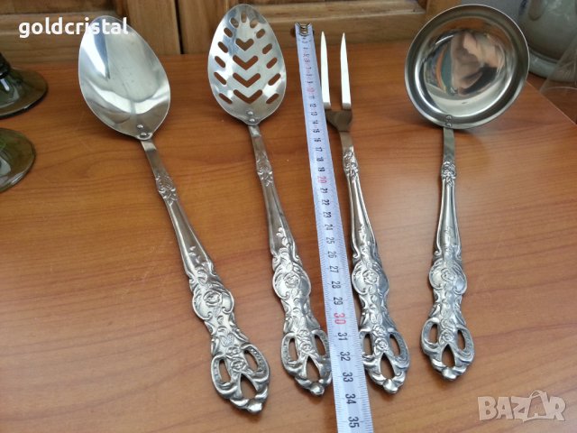 Немски комплект прибори за сервиране , снимка 2 - Антикварни и старинни предмети - 38275344