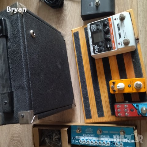 31 педала Ehx, Digitech, Tone city, два педалборда Mooer, някои нови за китара, снимка 12 - Китари - 20907626