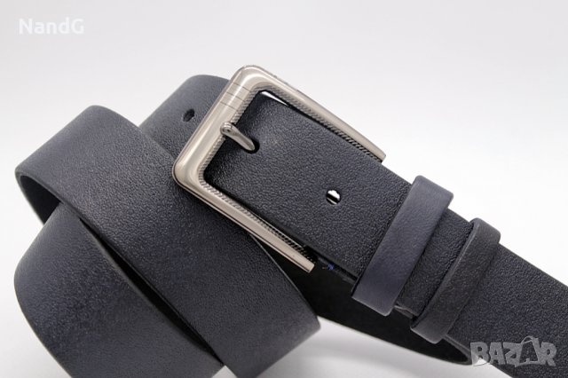 Официален класически мъжки колан 35мм, снимка 2 - Колани - 36683001