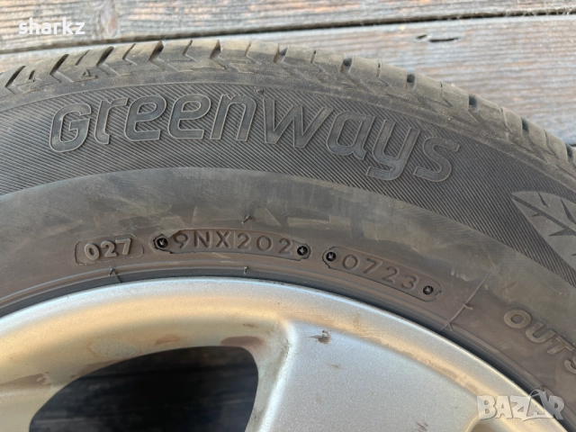 Оригинални джанти VW 15" с гуми 195/65/15, снимка 6 - Гуми и джанти - 51541288