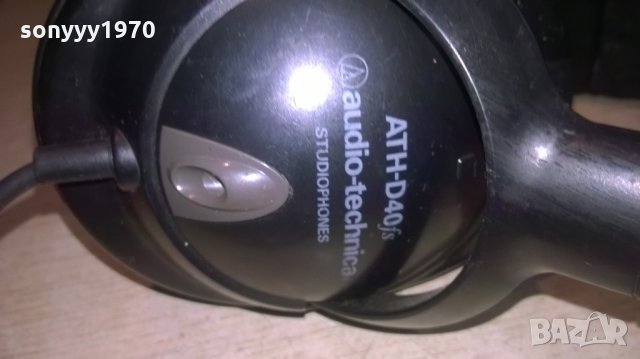 audio-technica ath-d40fs studiophones-внос франция, снимка 3 - Слушалки и портативни колонки - 26236430